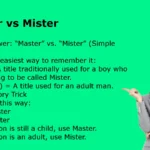 Master vs Mister