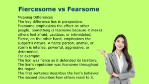 Fiercesome vs Fearsome