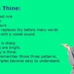 Thy vs Thine