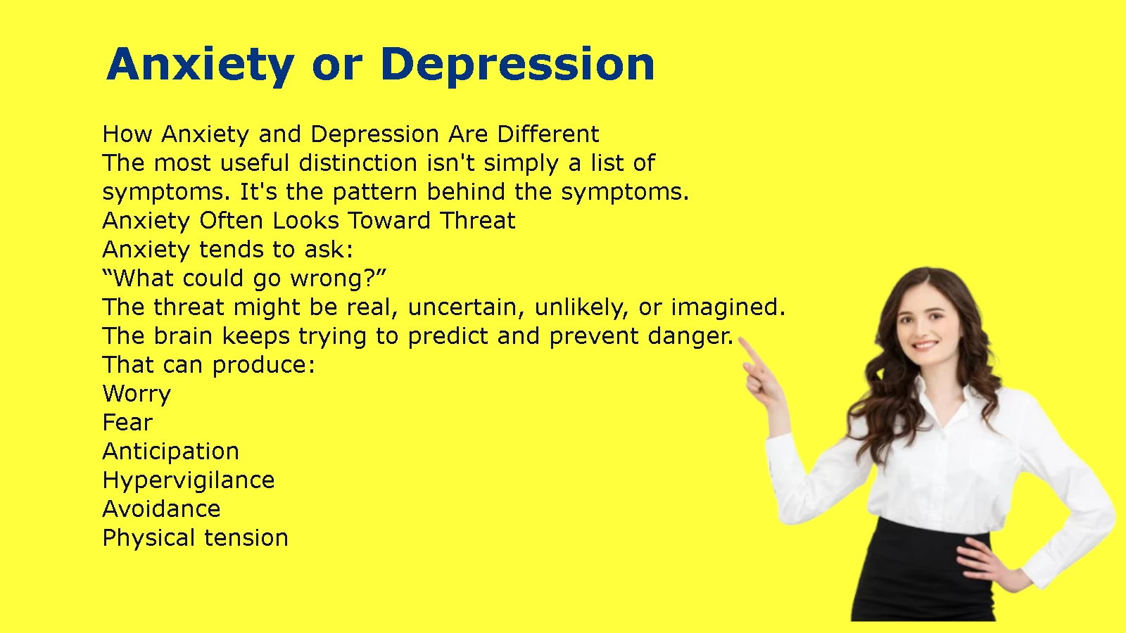 Anxiety or Depression