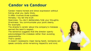 Candor vs Candour