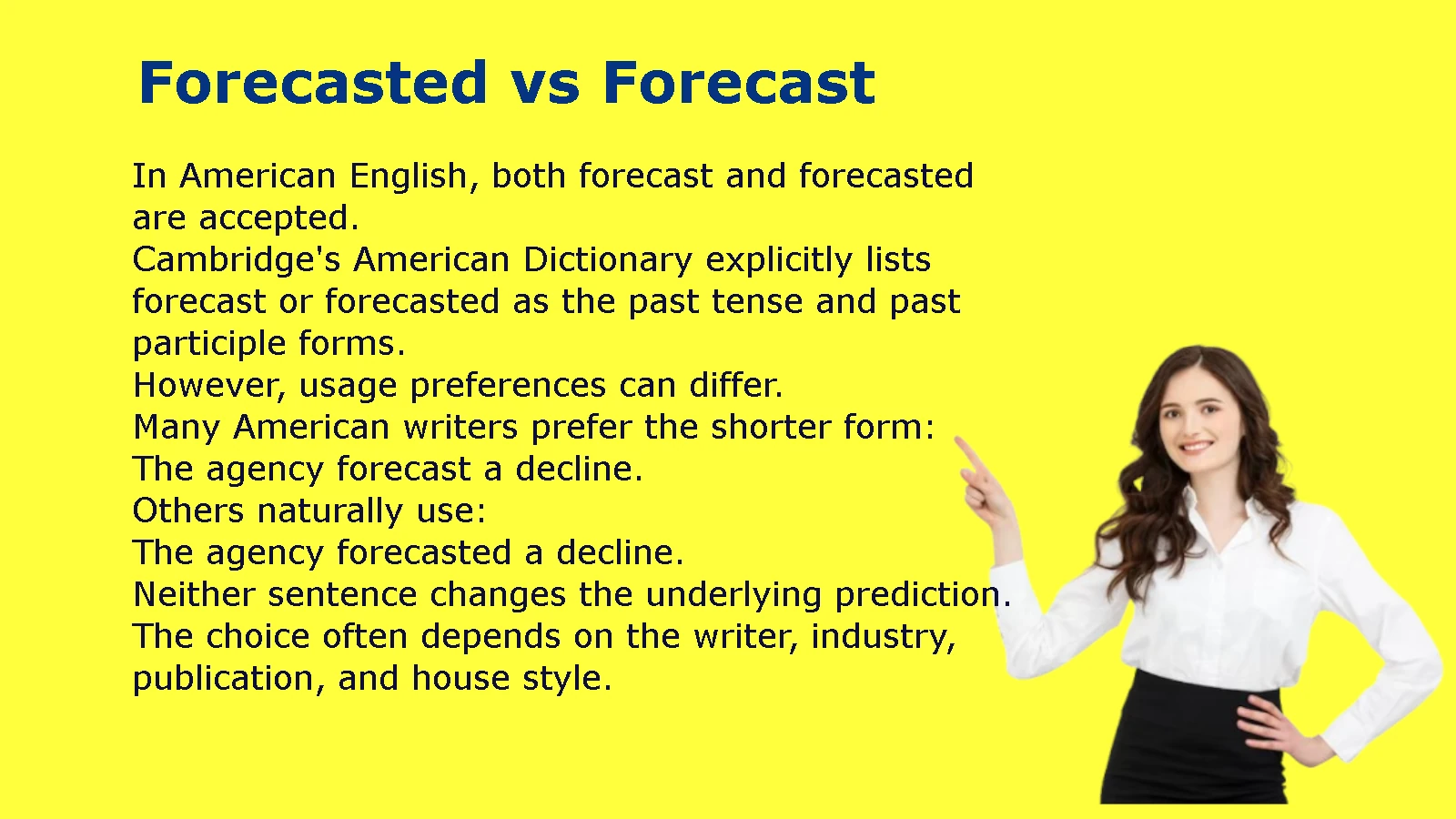 Forecasted vs Forecast