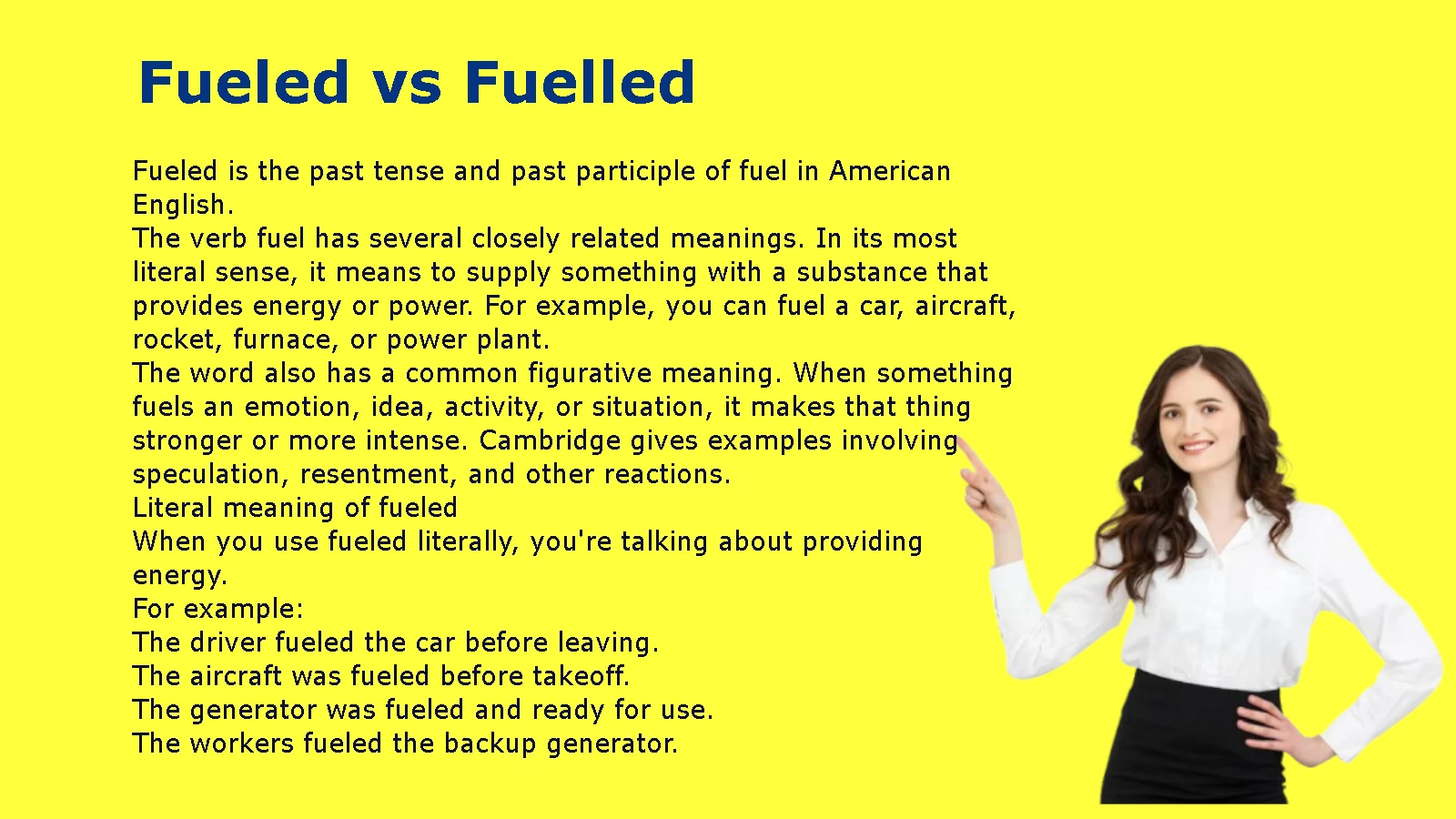 Fueled vs Fuelled