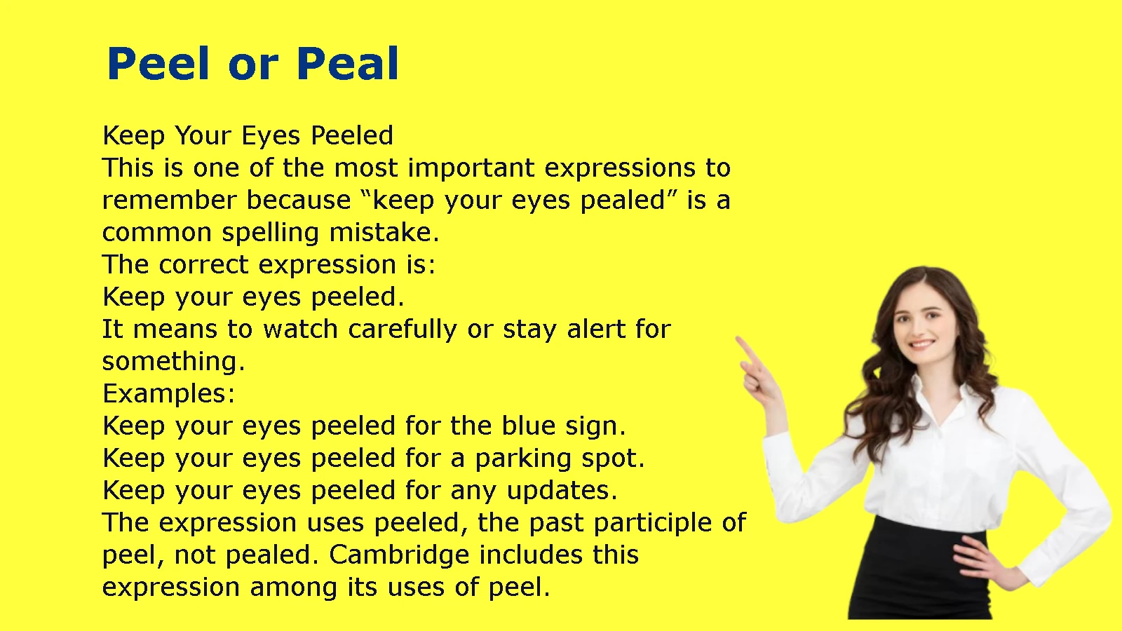 Peel or Peal