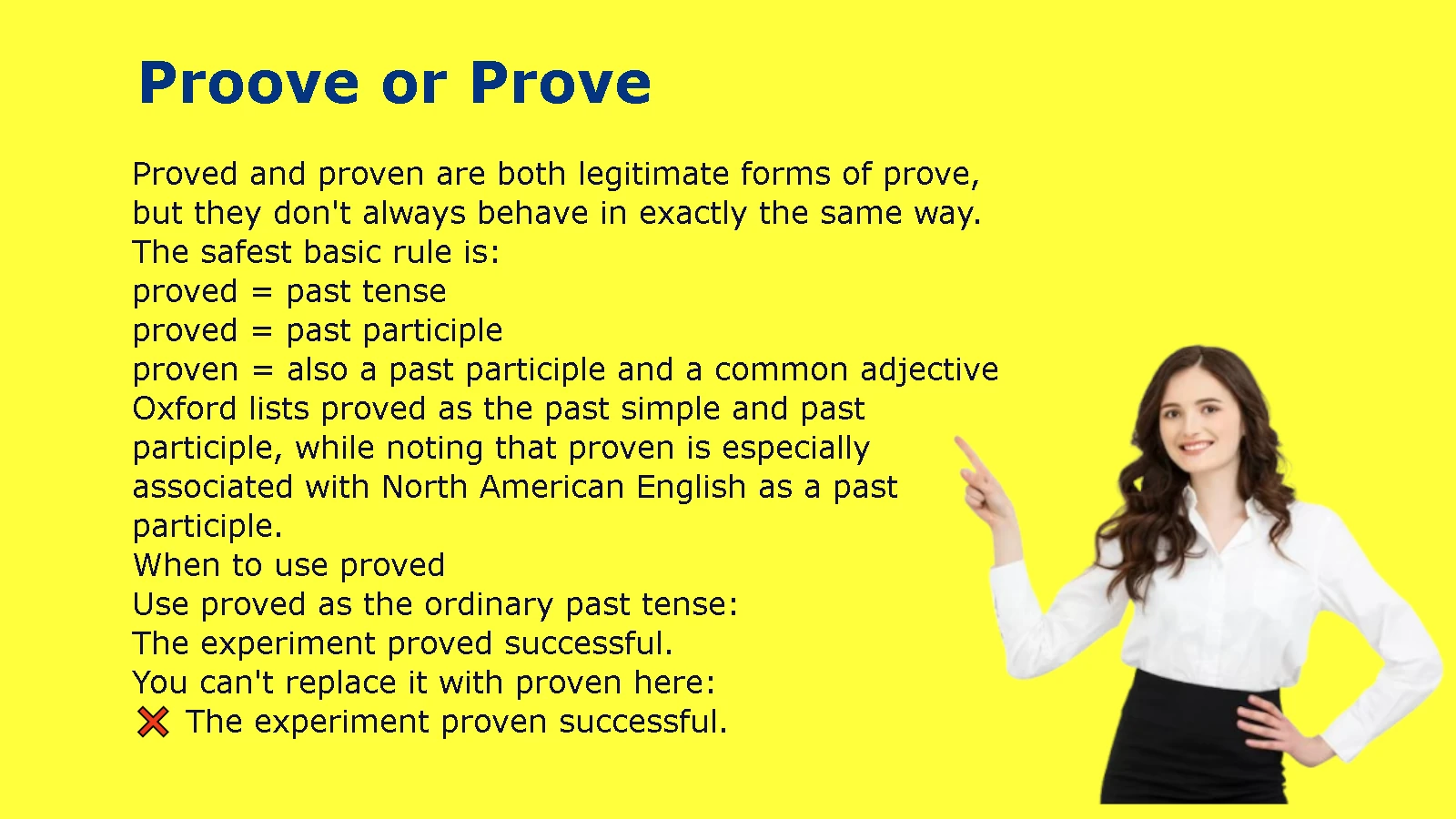Proove or Prove