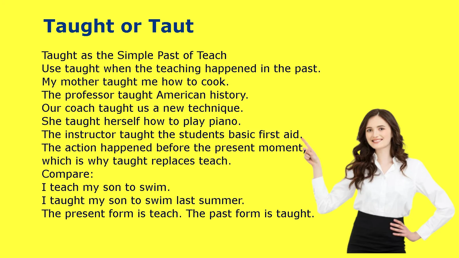 Taught or Taut