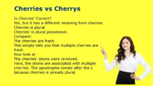 Cherries vs Cherrys