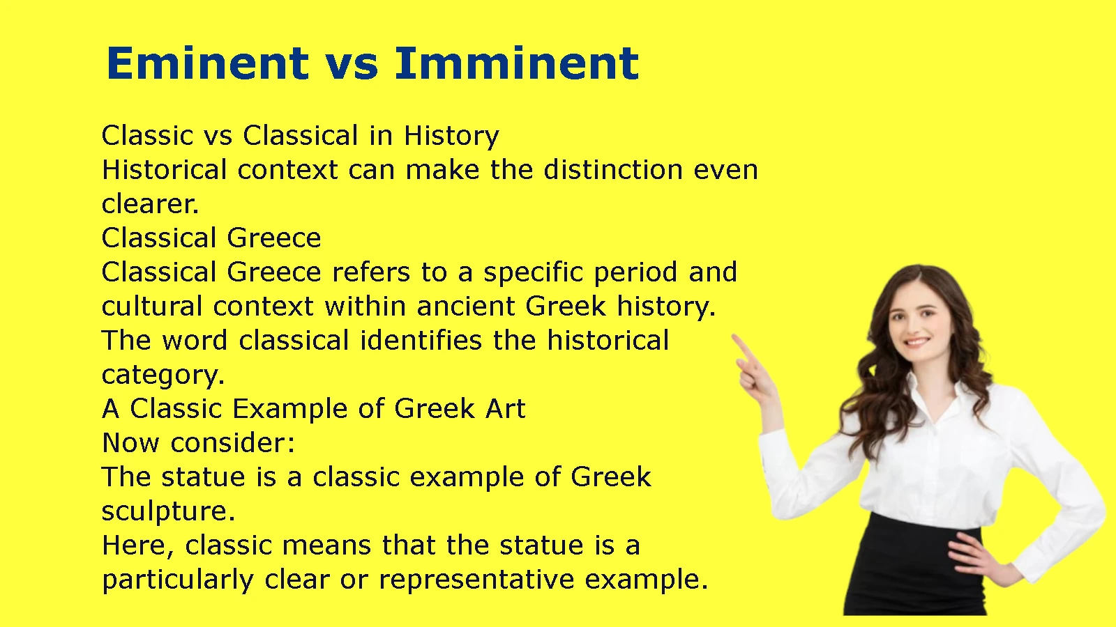 Classic vs Classical