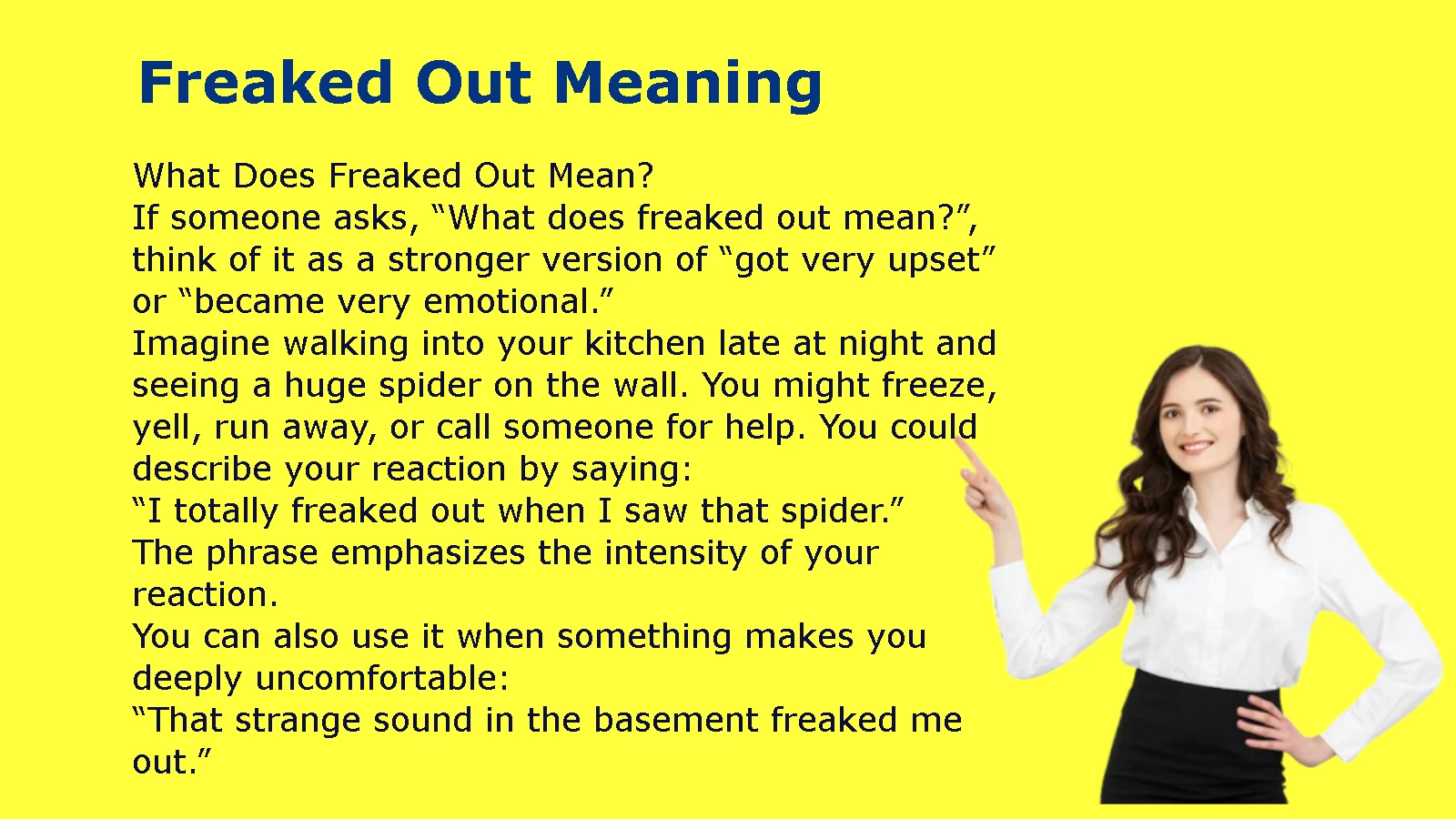 Freaked Out Meaning
