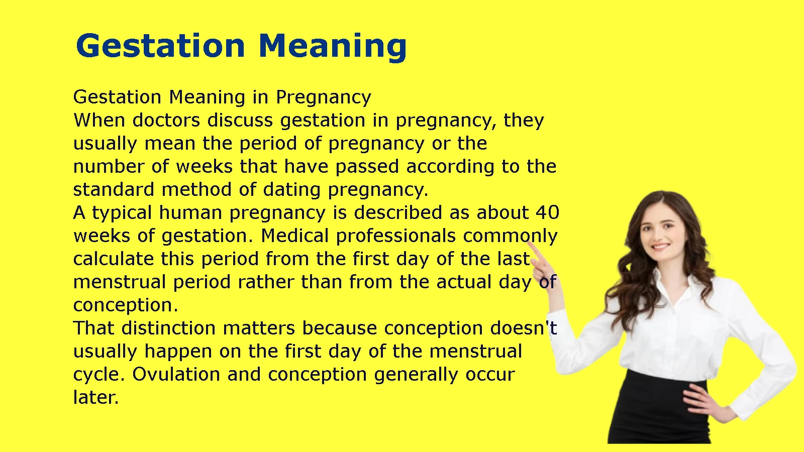 Gestation Meaning