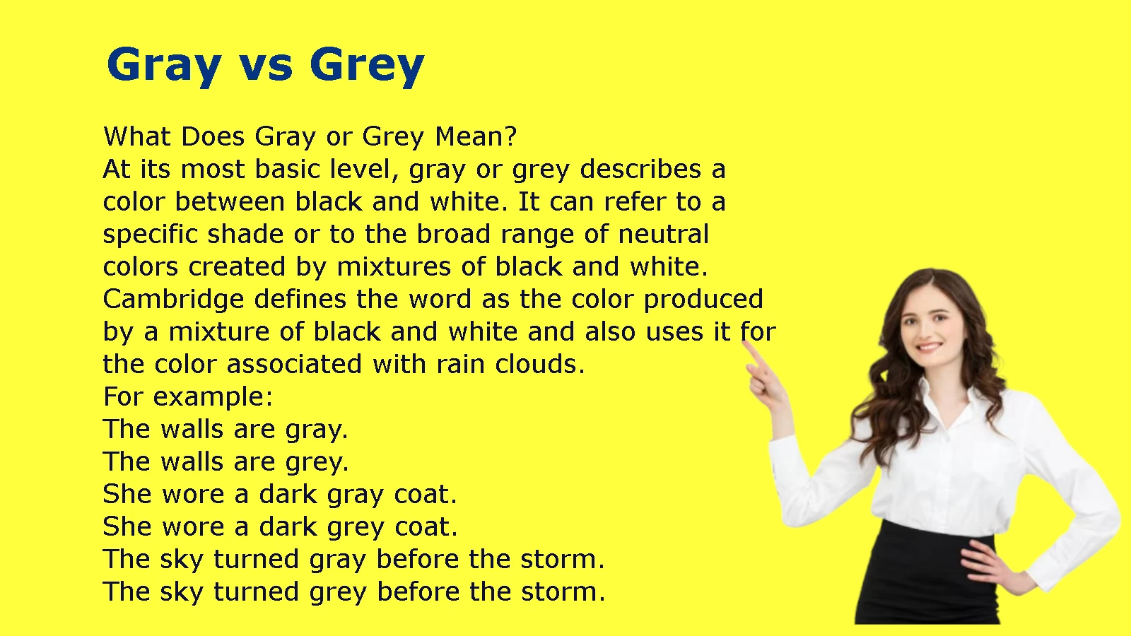 Gray vs Grey