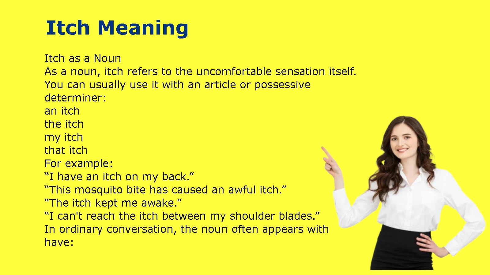 Itch Meaning