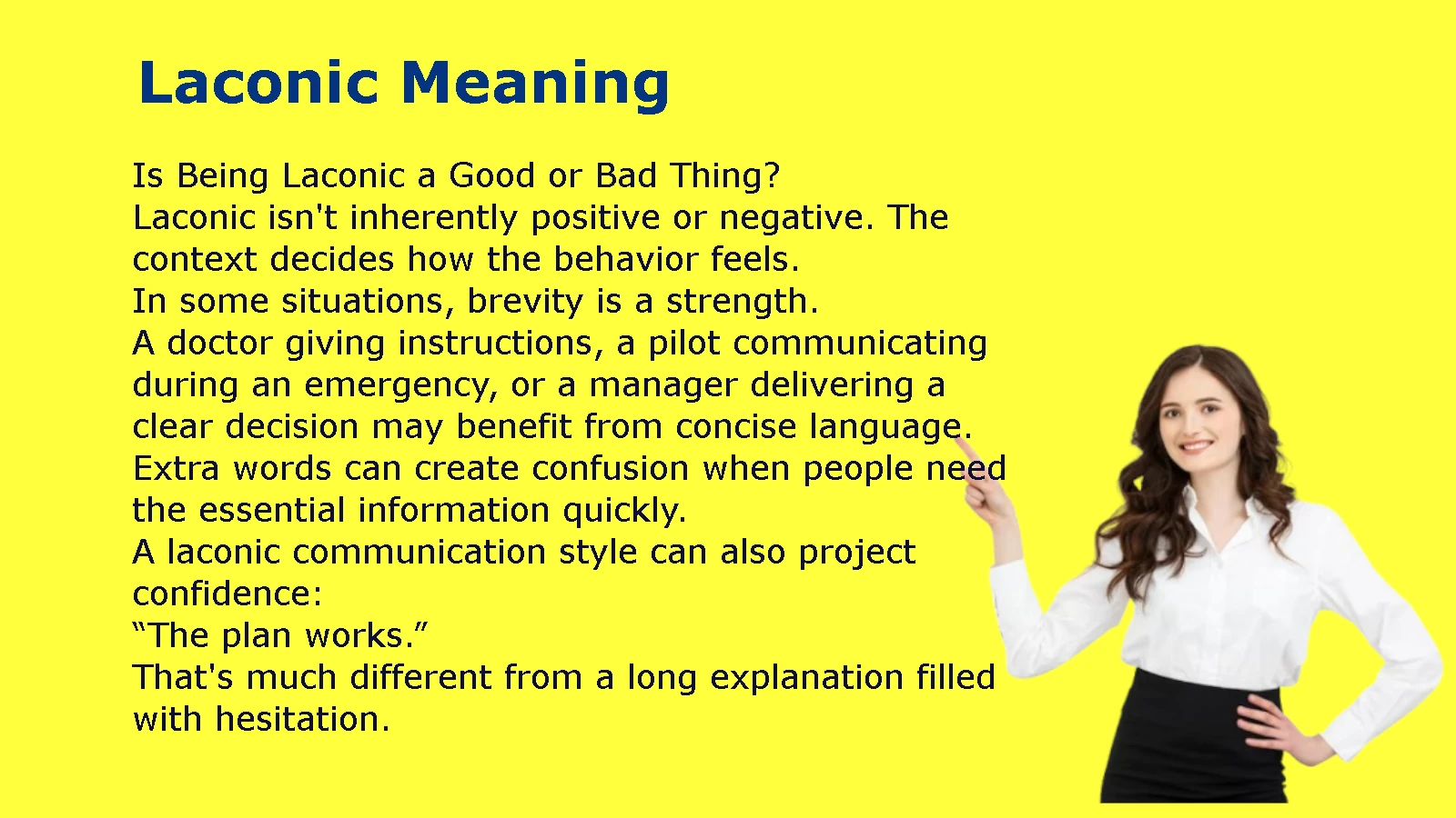 Laconic Meaning