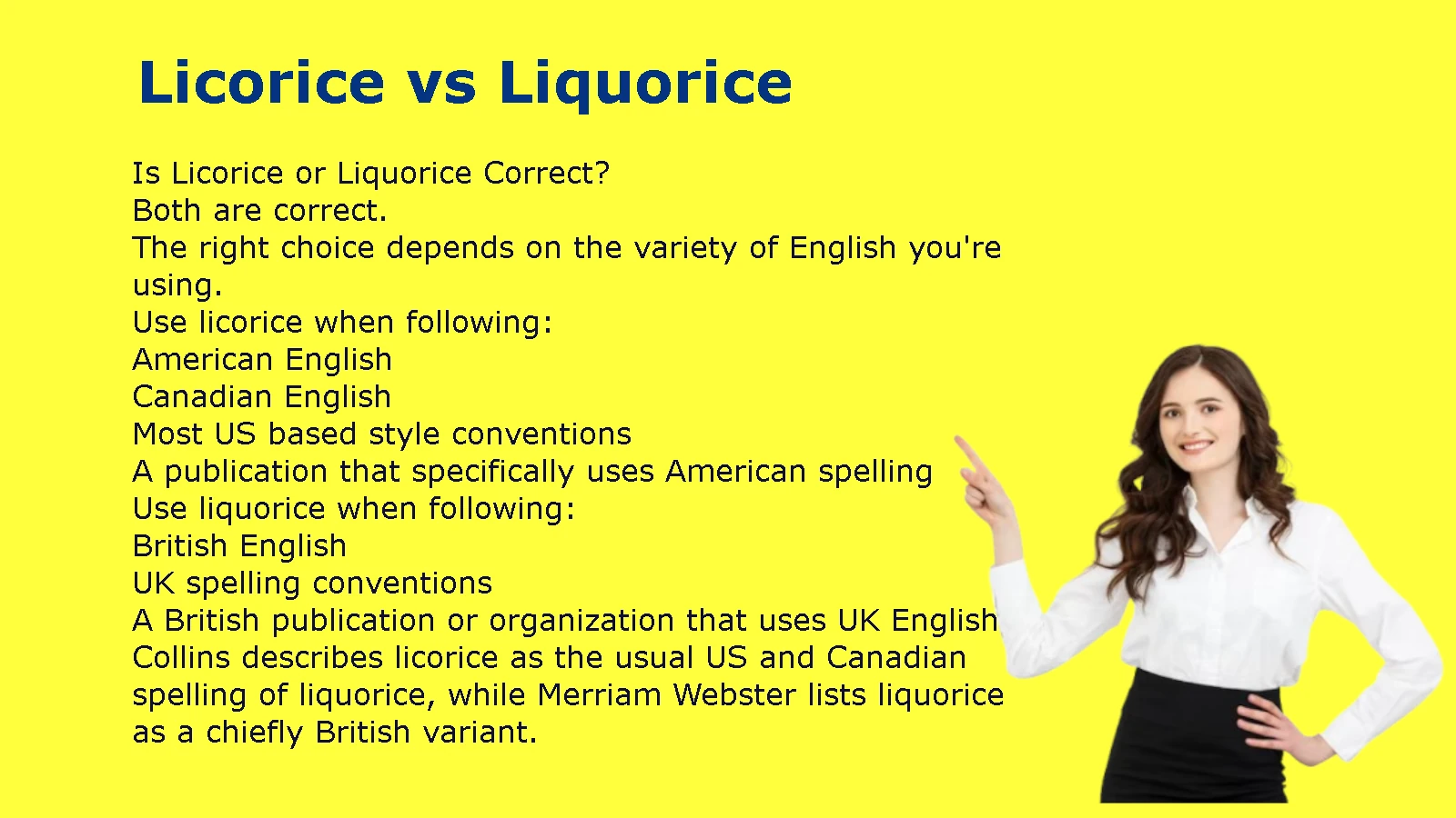 Licorice vs Liquorice