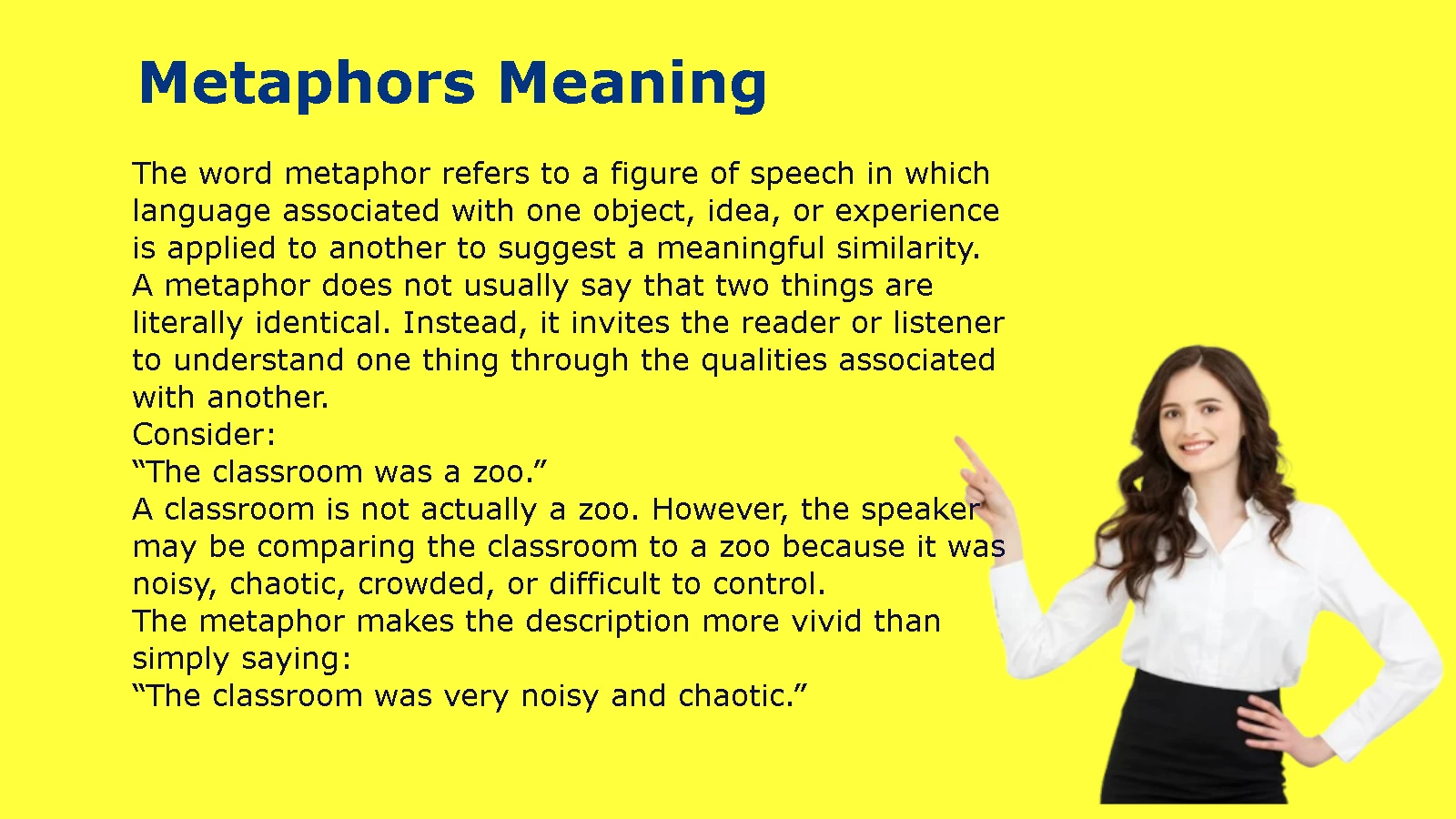 Metaphors Meaning
