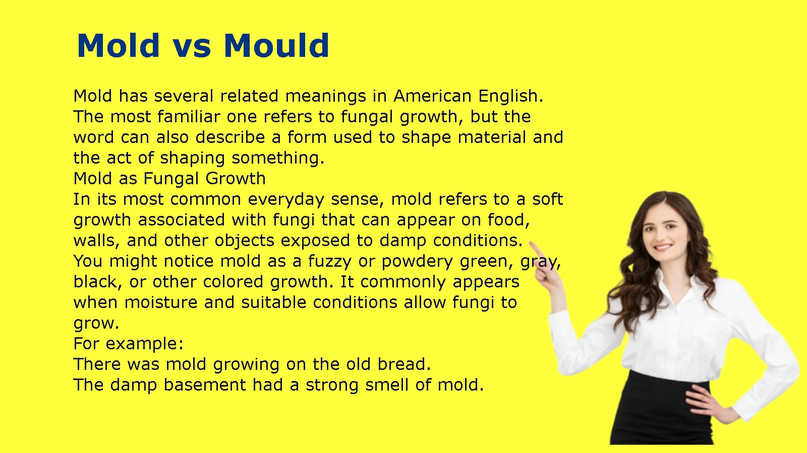Mold vs Mould