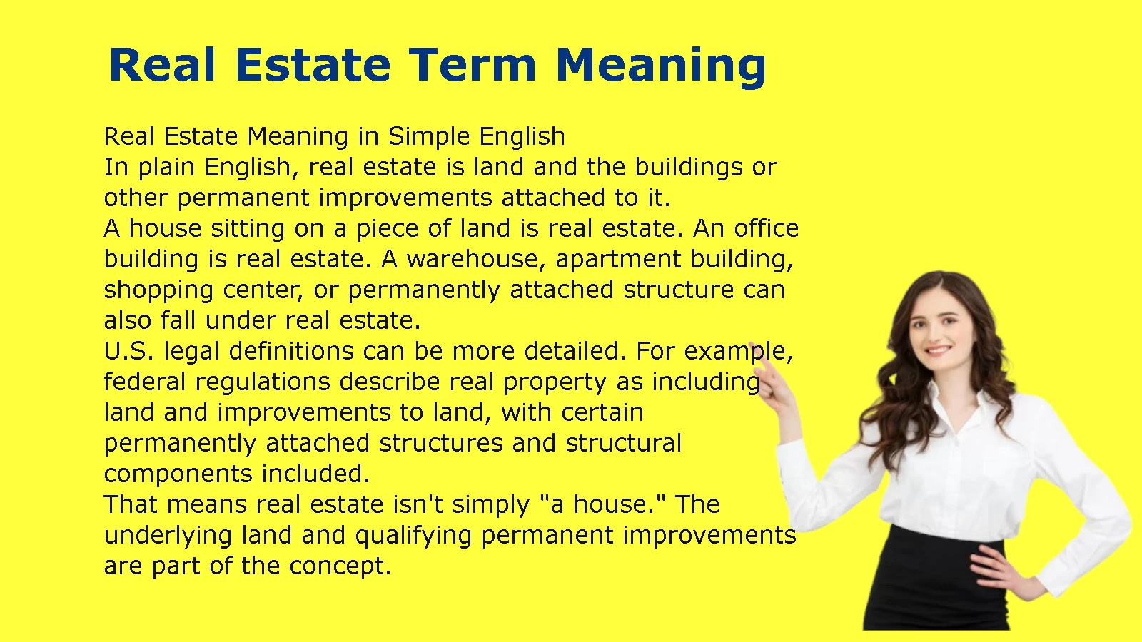 Real Estate Term Meaning