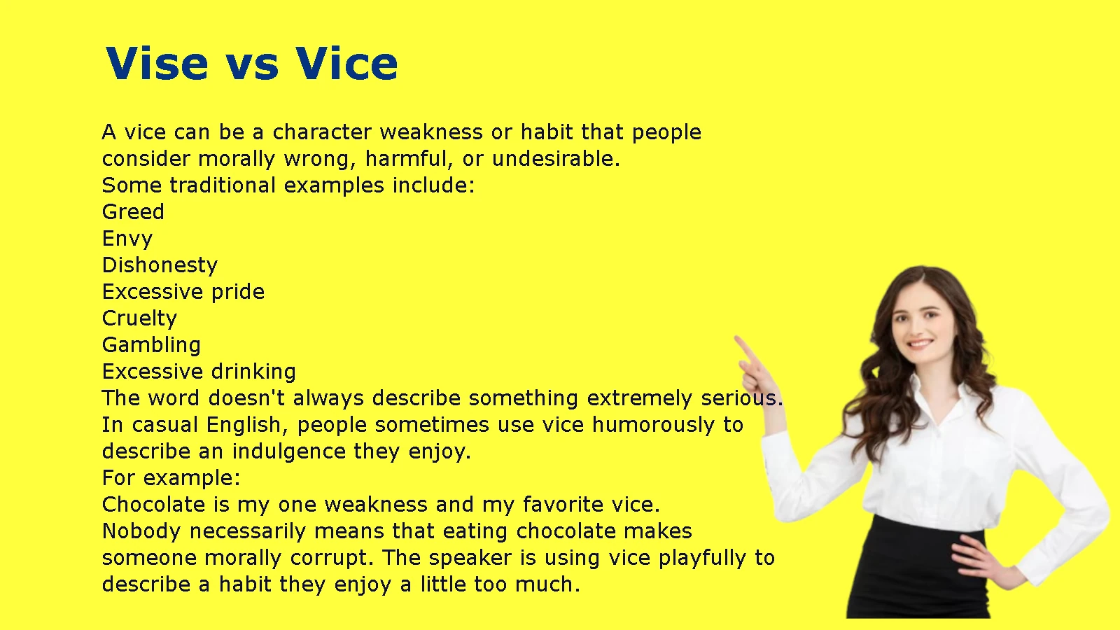 Vise vs Vice