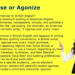 Agonise or Agonize