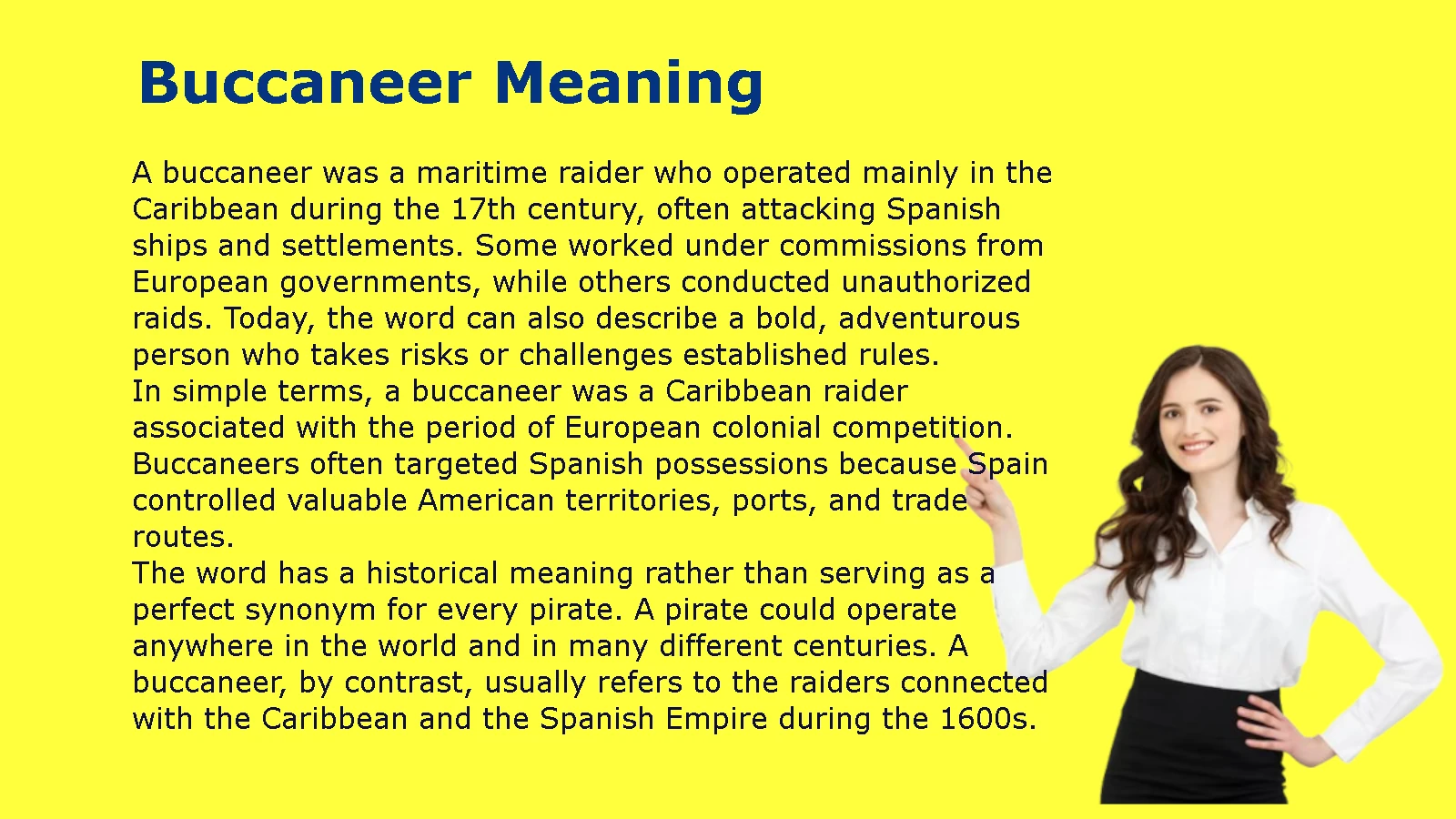 Buccaneer Meaning