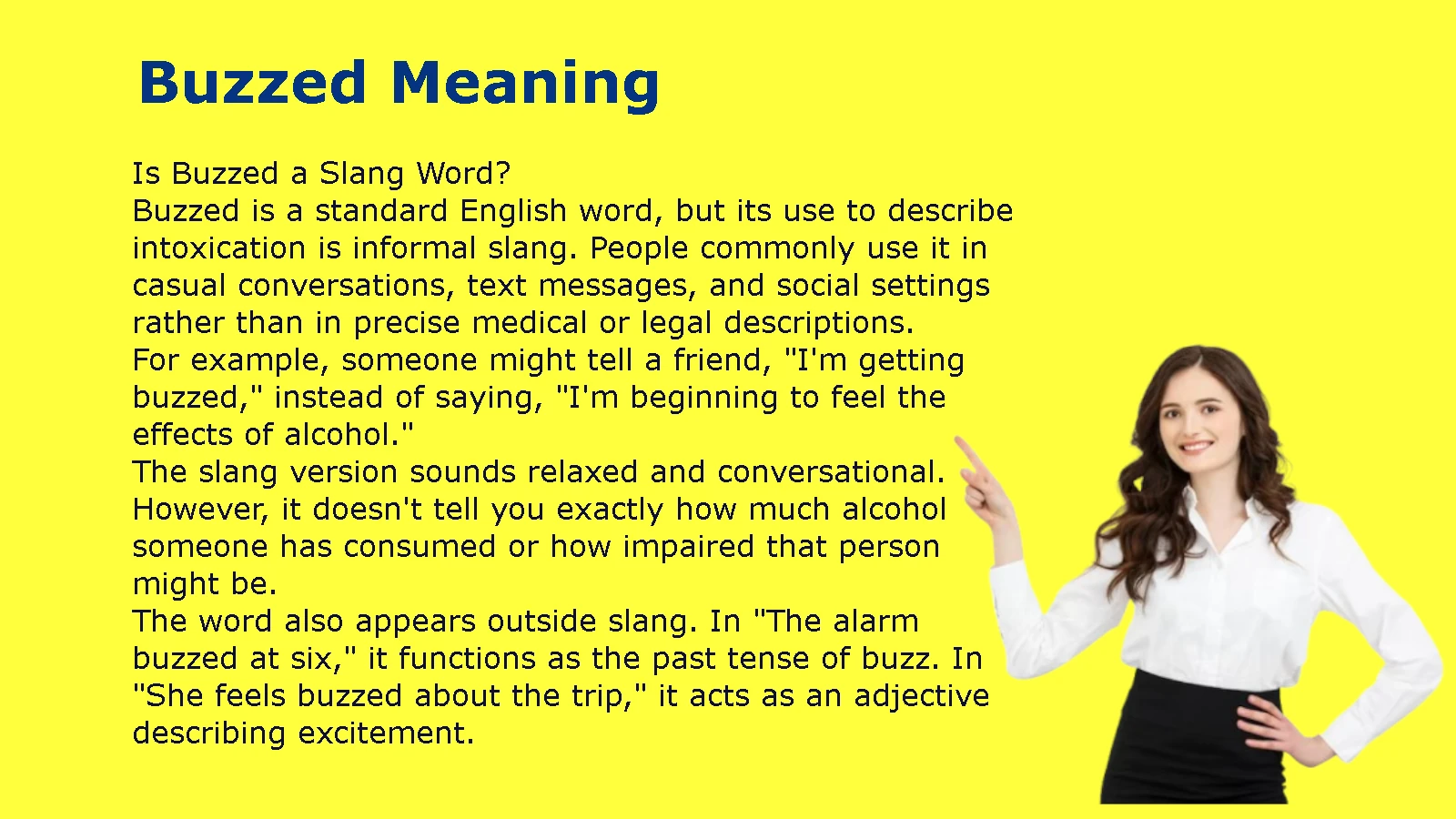 Buzzed Meaning