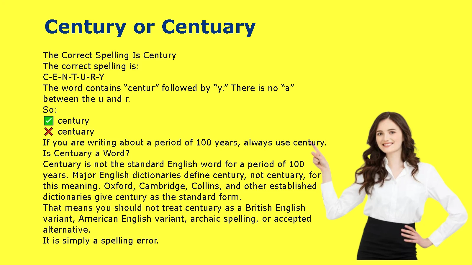 Century or Centuary