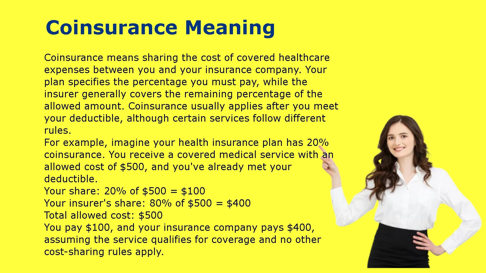 Coinsurance Meaning
