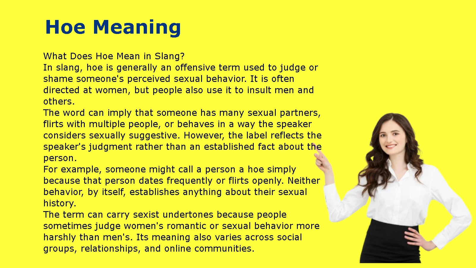 Hoe Meaning
