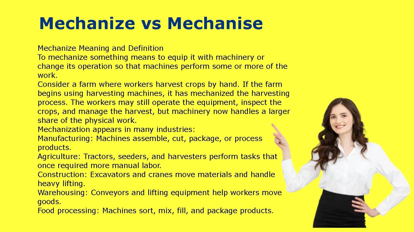 Mechanize vs Mechanise