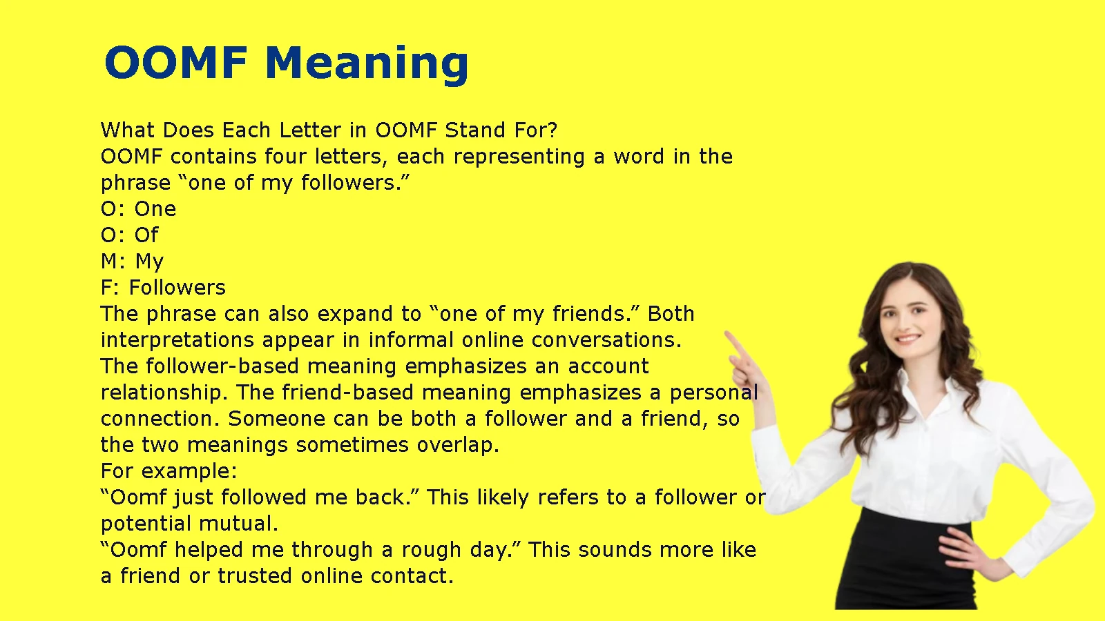 OOMF Meaning