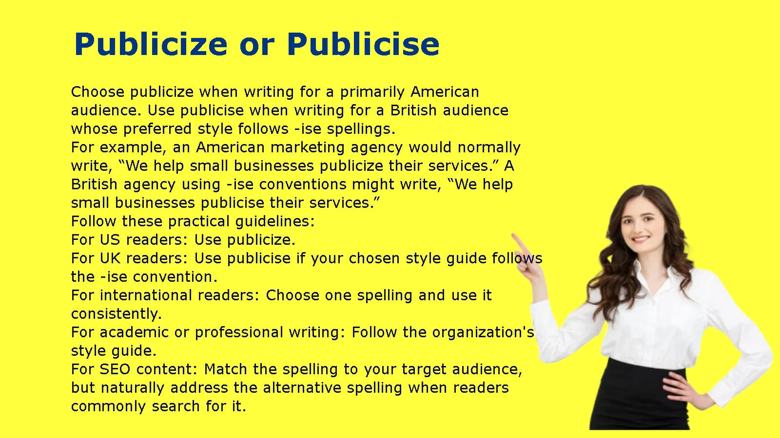 Publicize or Publicise