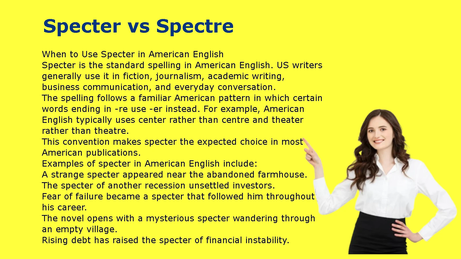 Specter vs Spectre