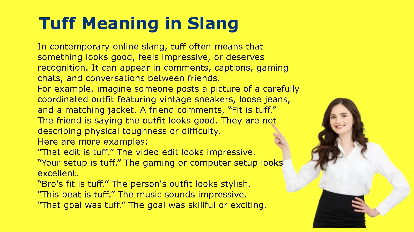 Tuff Meaning in Slang