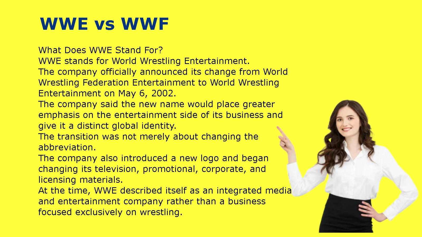 WWE vs WWF