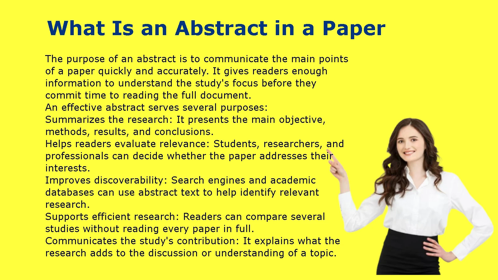 What Is an Abstract in a Paper?
